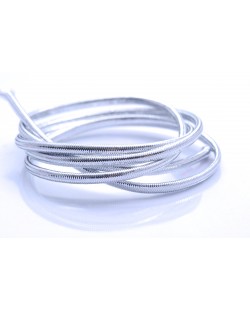 MYLAR CORD MED - silver